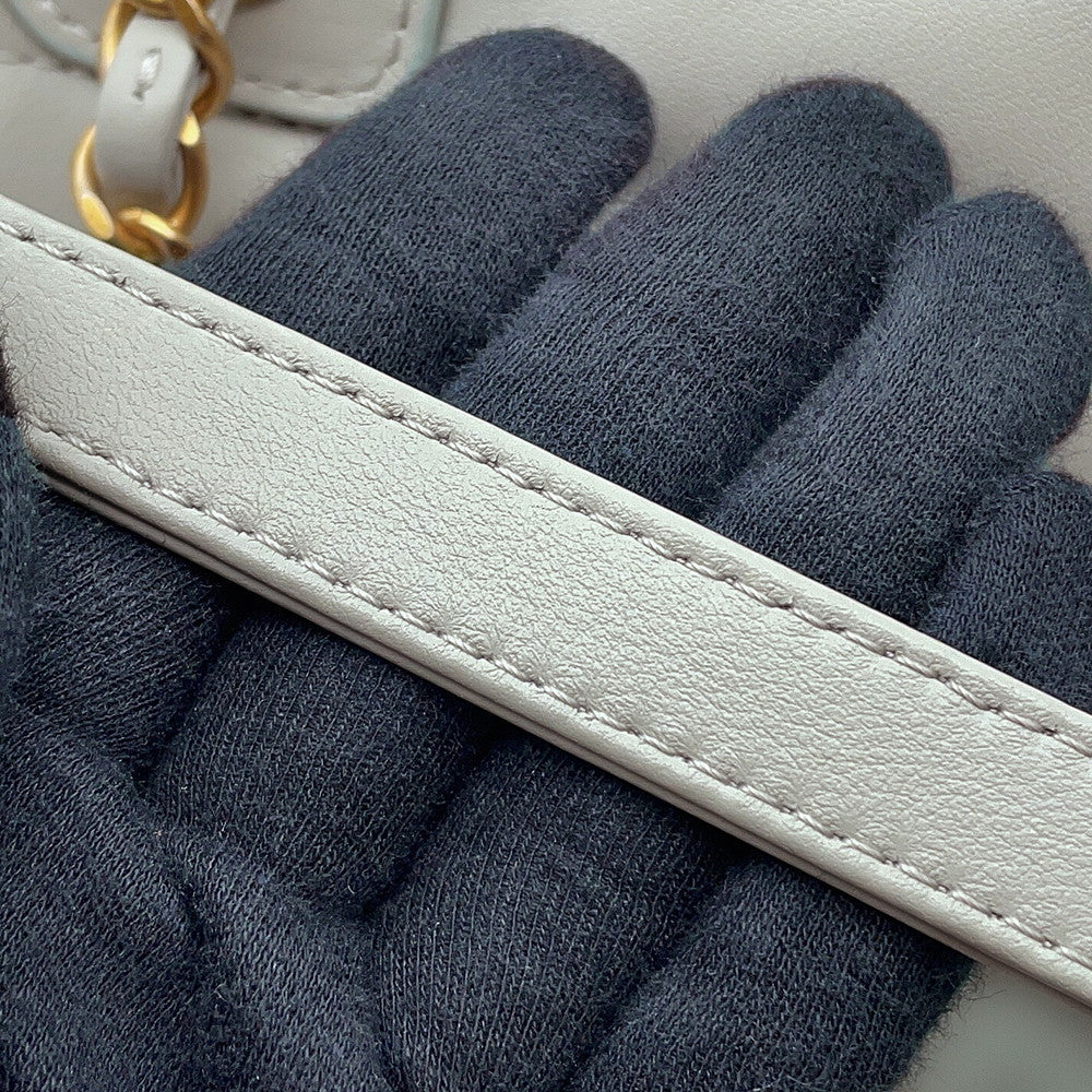CHANEL Deauville Chain GrayAS3351 Lambskin