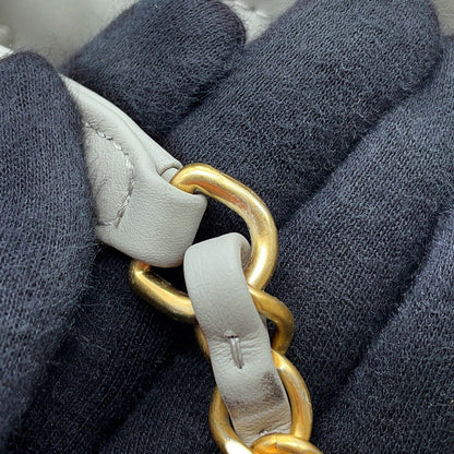 CHANEL Deauville Chain GrayAS3351 Lambskin