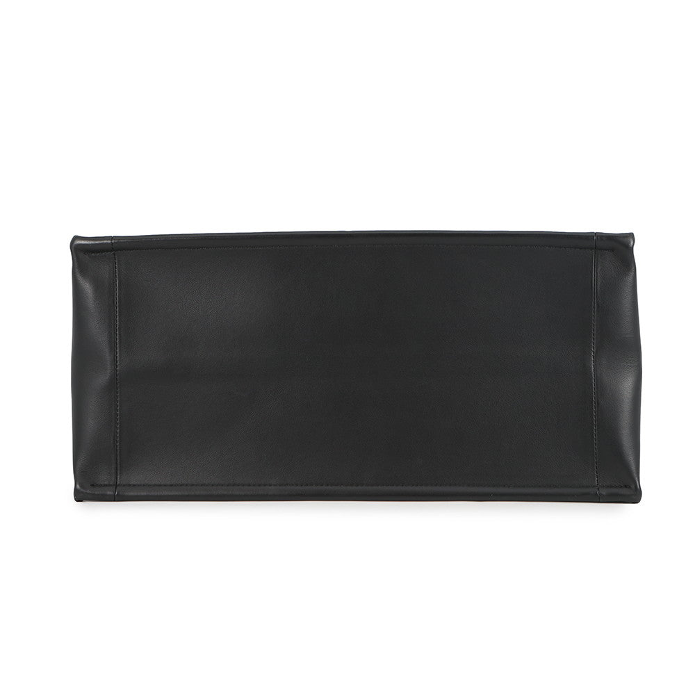 Dior Macrocannage Book Tote Bag BlackM1324OWHP Calf Leather Size Medium