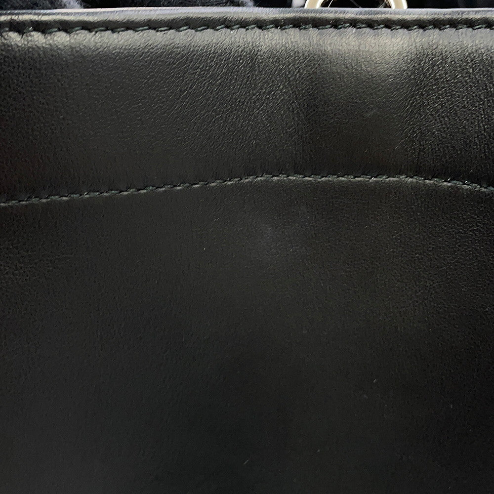 Dior Macrocannage Book Tote Bag BlackM1324OWHP Calf Leather Size Medium