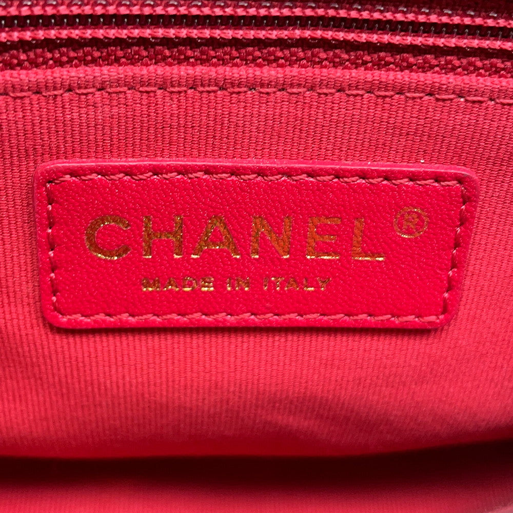 CHANEL Mini Matelasse Pearl Chainshoulder Bag BlackAS2855 Lambskin