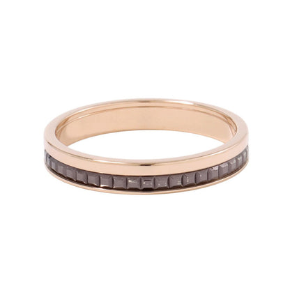 Boucheron Quatre Classic Ring Half Size 65/Approximately 24JAL00175 K18PG K18YG BrownPVD