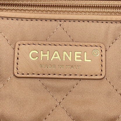 CHANEL CHANEL22 Backpack WhiteAS3313 Leather Size Large