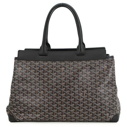 GOYARD Bellecious Black PVC Leather Size MM
