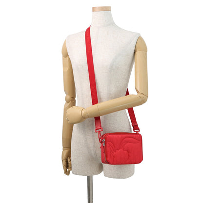 Dior ERL Collaboration Mirage Zip Pouch Shoulder Bag Red2ESBC119RAY Nylon Leather Canvas