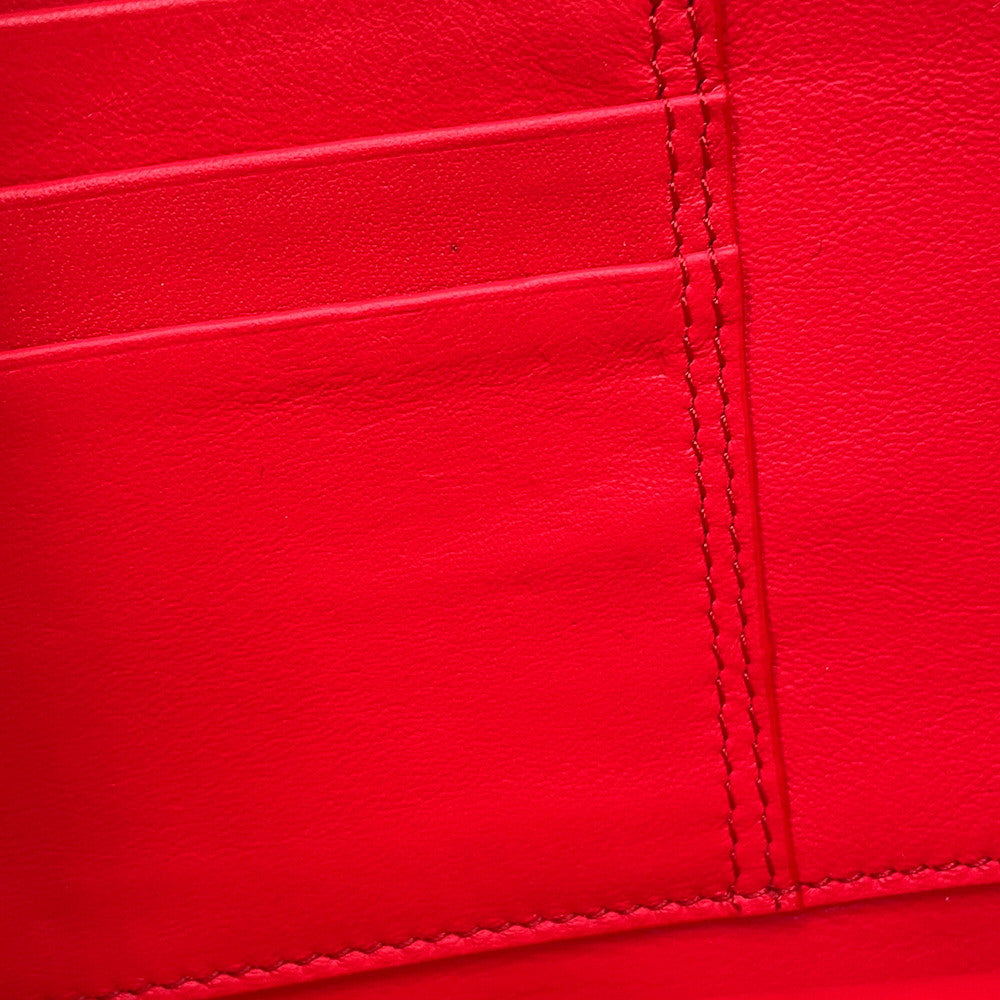 Dior ERL Collaboration Mirage Zip Pouch Shoulder Bag Red2ESBC119RAY Nylon Leather Canvas