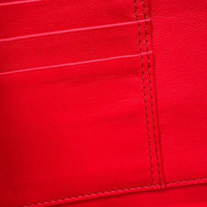 Dior ERL Collaboration Mirage Zip Pouch Shoulder Bag Red2ESBC119RAY Nylon Leather Canvas