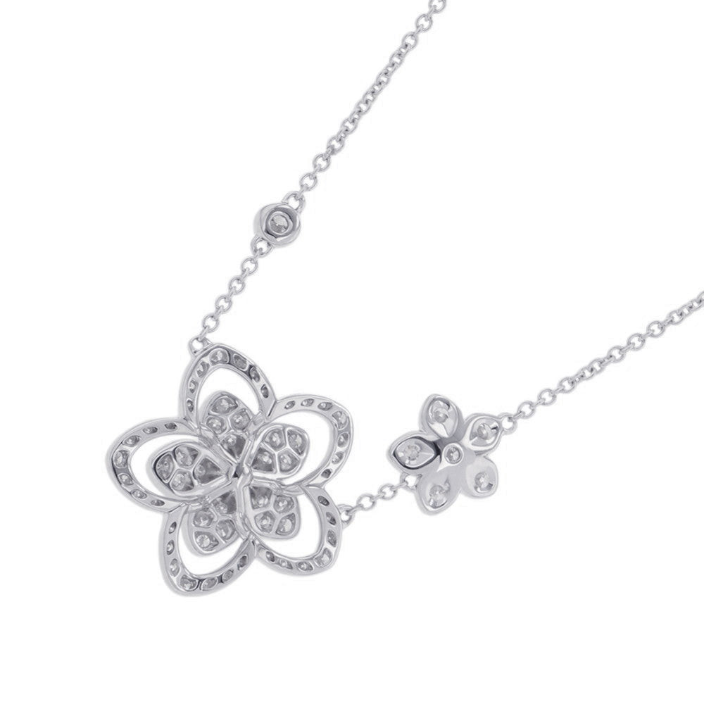 GRAFF Wildflower Double Diamond PendantRGP790 18K White Gold