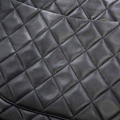 CHANEL Jumbo Matelasse ChainShoulder Bag BlackA01094 Lambskin Size 34