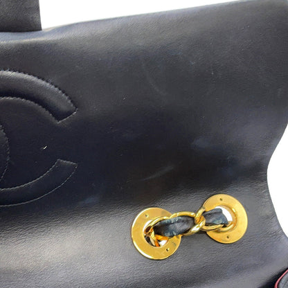 CHANEL Jumbo Matelasse ChainShoulder Bag BlackA01094 Lambskin Size 34