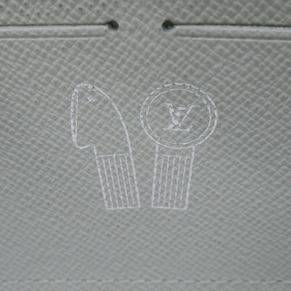 LOUIS VUITTON Zippy Wallet - Horizontal Gray/MulticolorM13908 Monogram Iridescent