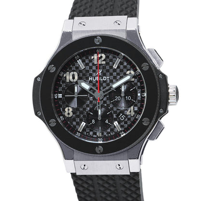 HUBLOT Big Bang W44mm Stainless Steel Rubber Black Dial301.SB.131.RX