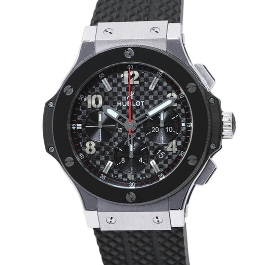 HUBLOT Big Bang W44mm Stainless Steel Rubber Black Dial301.SB.131.RX