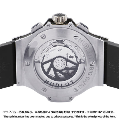 HUBLOT Big Bang W44mm Stainless Steel Rubber Black Dial301.SB.131.RX