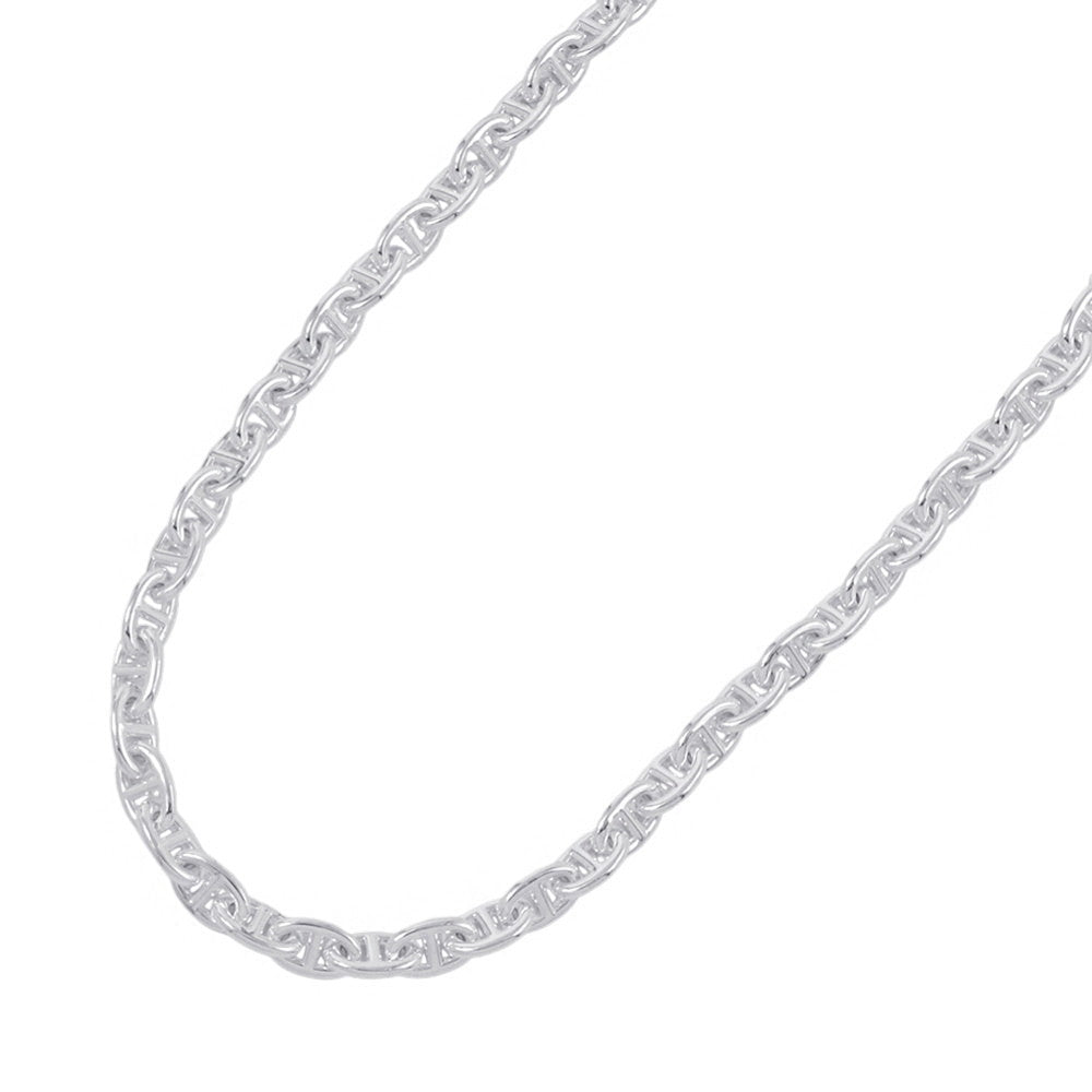 HERMES Chaine d'Ancre Necklace 43 frames Size PM SV925