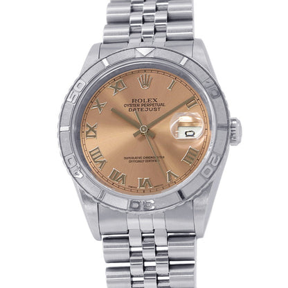 ROLEX Datejust Thunderbird W36mm Stainless Steel K18WG Pink Dial16264