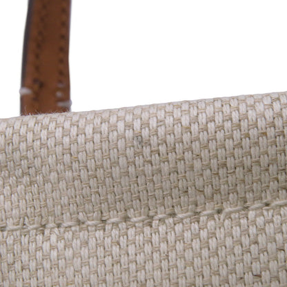 GUCCI Super Mini Tote Bag Ivory/Brown799300 Canvas Leather