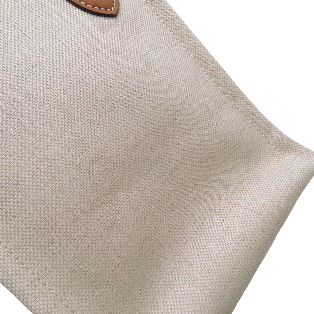 GUCCI Super Mini Tote Bag Ivory/Brown799300 Canvas Leather