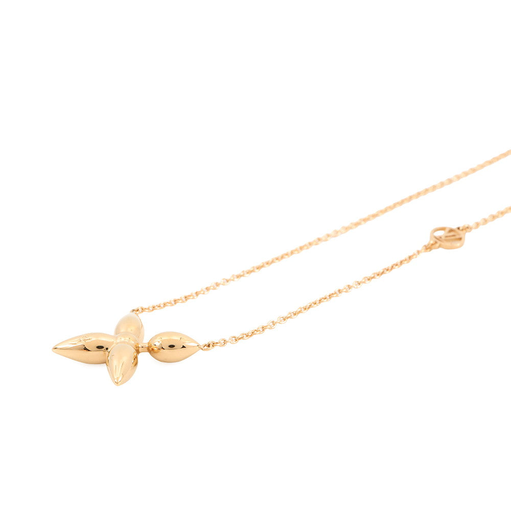 LOUIS VUITTON Collier Louisette GoldM00365 Gold Plated