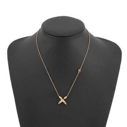 LOUIS VUITTON Collier Louisette GoldM00365 Gold Plated