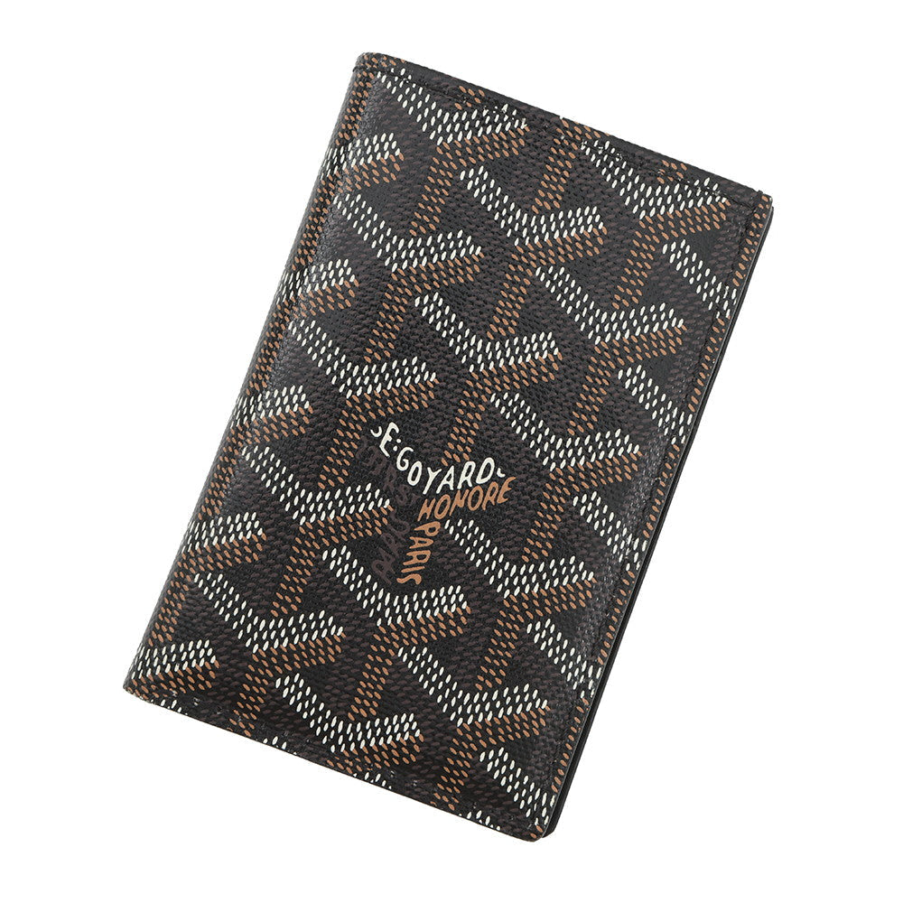 GOYARD Saint Pierre Card Holder BlackSTPIE2PMLTY01CL01P PVC/Leather