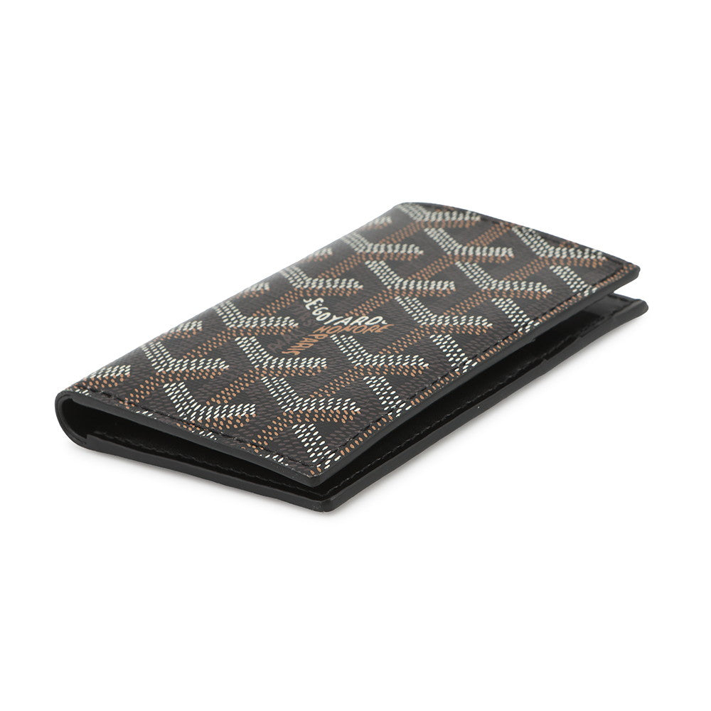 GOYARD Saint Pierre Card Holder BlackSTPIE2PMLTY01CL01P PVC/Leather