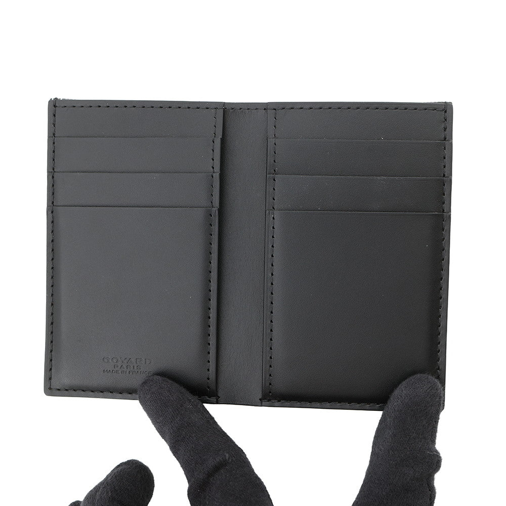 GOYARD Saint Pierre Card Holder BlackSTPIE2PMLTY01CL01P PVC/Leather