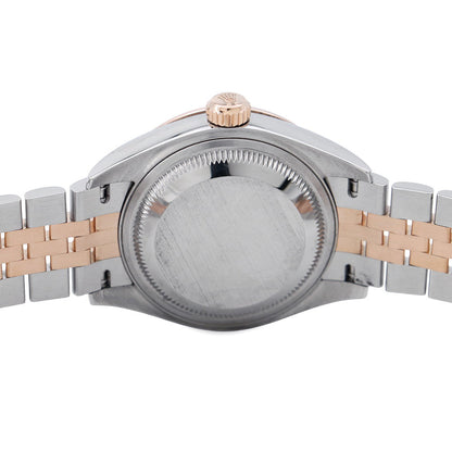 ROLEX Lady-Datejust Diamond Bezel W28mm Stainless Steel K18PG Chocolate Dial279381RBR