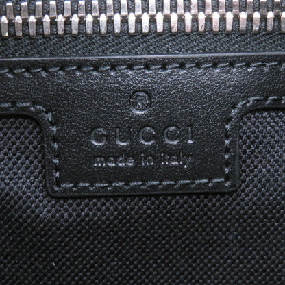 GUCCI GGBlack Shoulder Bag Black792081 FADJA GG Supreme Leather