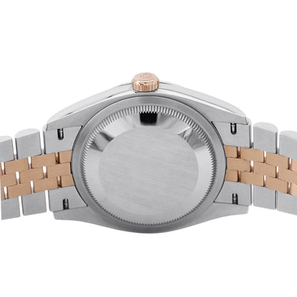 ROLEX Datejust W36mm Stainless Steel K18PG Slate Dial126231