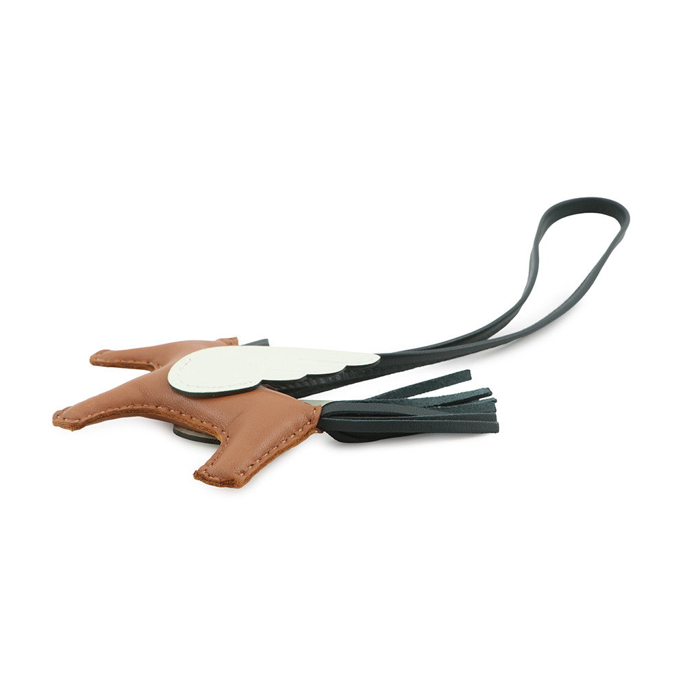 HERMES Rodeo Pegasus Gold/Vert Fizz/Vert Chypre Lambskin Size PM
