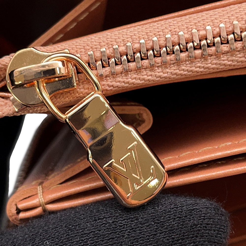 LOUIS VUITTON Zippy wallet CopperM27046 Monogram/Coated Canvas