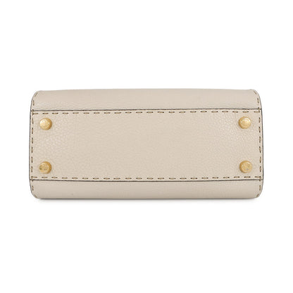 FENDI Peekaboo Iconic Essential Beige8BN302 Leather