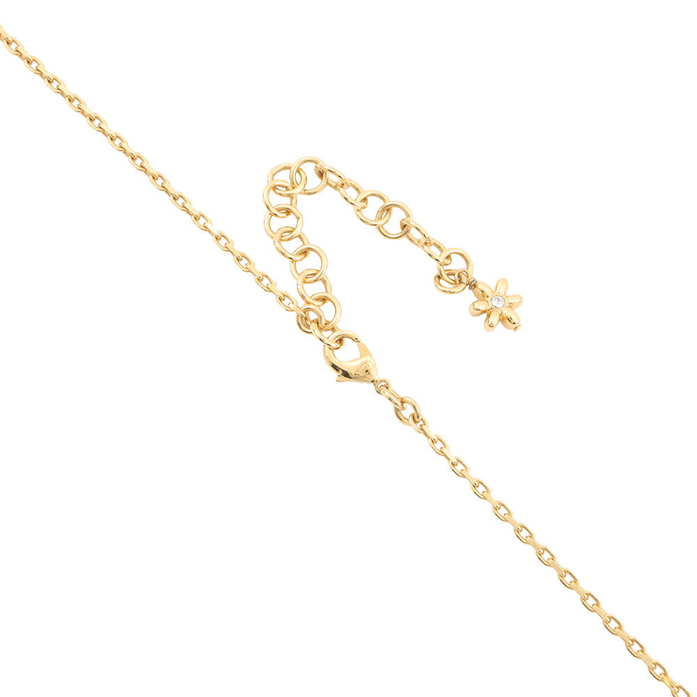 CHANEL CC Logo 3-row Long NecklaceABB320 Gold Plated Rhinestone Faux Pearl