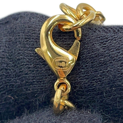 CHANEL CC Logo 3-row Long NecklaceABB320 Gold Plated Rhinestone Faux Pearl