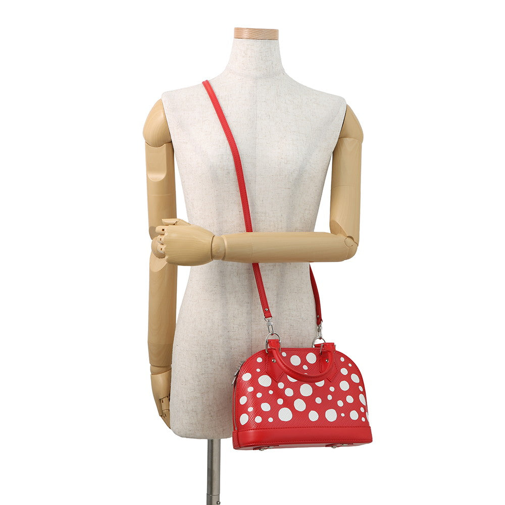 LOUIS VUITTON LVxYK Alma Infinity Dot RedM21698 Epi Leather Infinity Dot Size BB