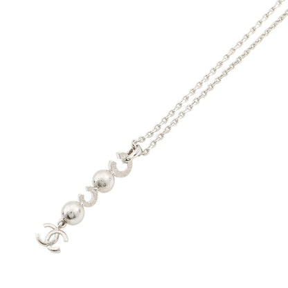CHANEL CC Logo Faux Pearl Rhinestone NecklaceABF722 Metal Faux Pearl Rhinestone