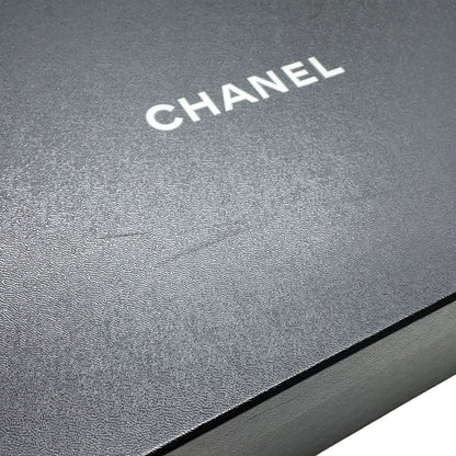 CHANEL Chain logo loafers Light GrayG37430 Patent Leather Size 37