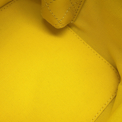 CHANEL Matelasse Vanity ChainShoulder Bag YellowAS3228 Lambskin