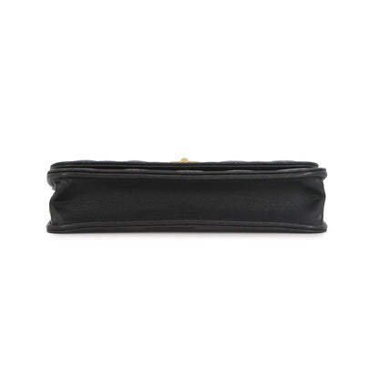 CHANEL Matelasse 2.55 Chain Wallet BlackAP3169 Aged Calf Leather