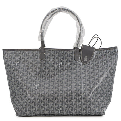 GOYARD Saint Louis with clip GraySTLCROPMLTY51CL51P PVC Leather Size PM