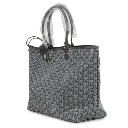 GOYARD Saint Louis with clip GraySTLCROPMLTY51CL51P PVC Leather Size PM