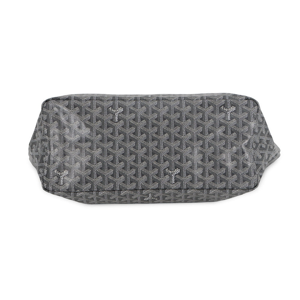 GOYARD Saint Louis with clip GraySTLCROPMLTY51CL51P PVC Leather Size PM