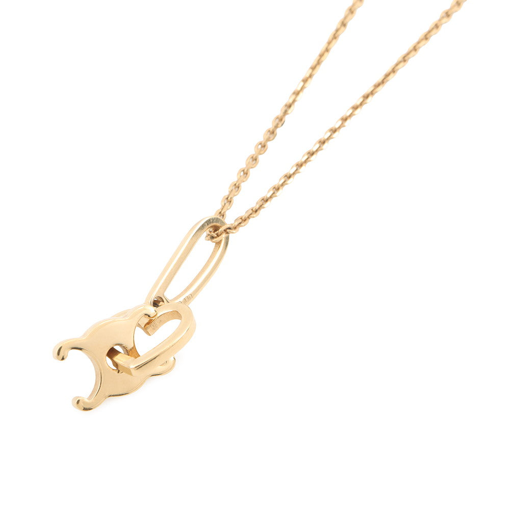 CELINE Triomphe Necklace Gold Gold Plated