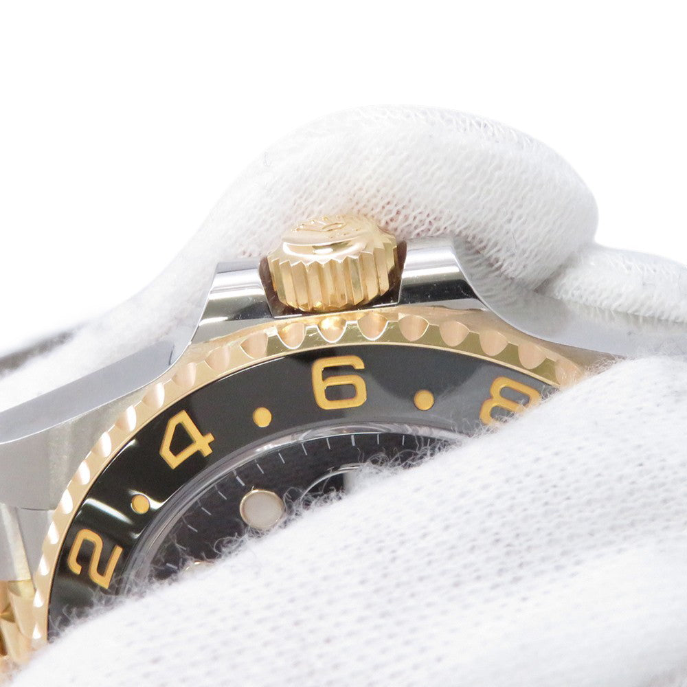 ROLEX GMT MasterⅡ W40mm Stainless Steel K18YG Black Dial126713GRNR