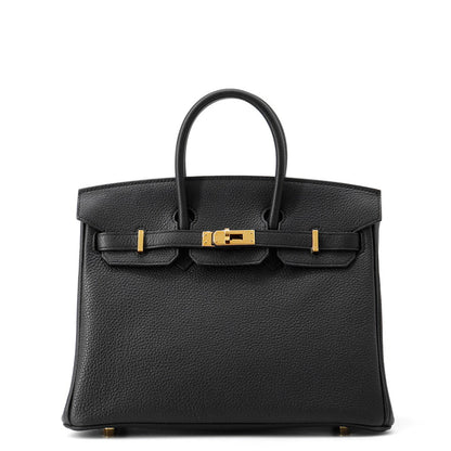 HERMES Birkin Black Togo Leather Size 25