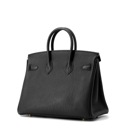 HERMES Birkin Black Togo Leather Size 25