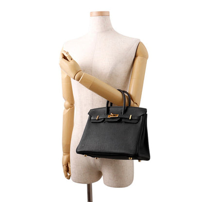 HERMES Birkin Black Togo Leather Size 25