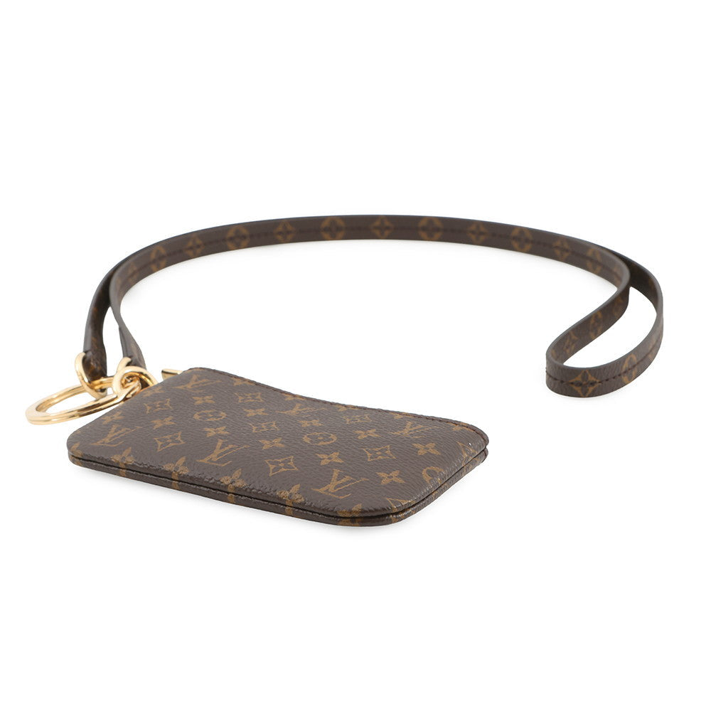 LOUIS VUITTON Phone Holder BrownM26898 Monogram