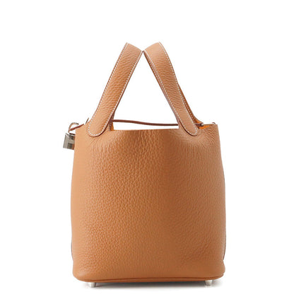 HERMES Picotin Lock Gold Taurillon Clemence Size PM
